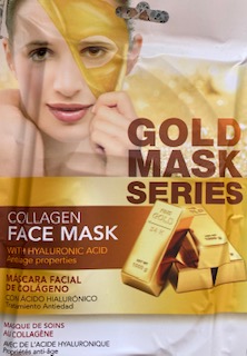 Golden Face Mask