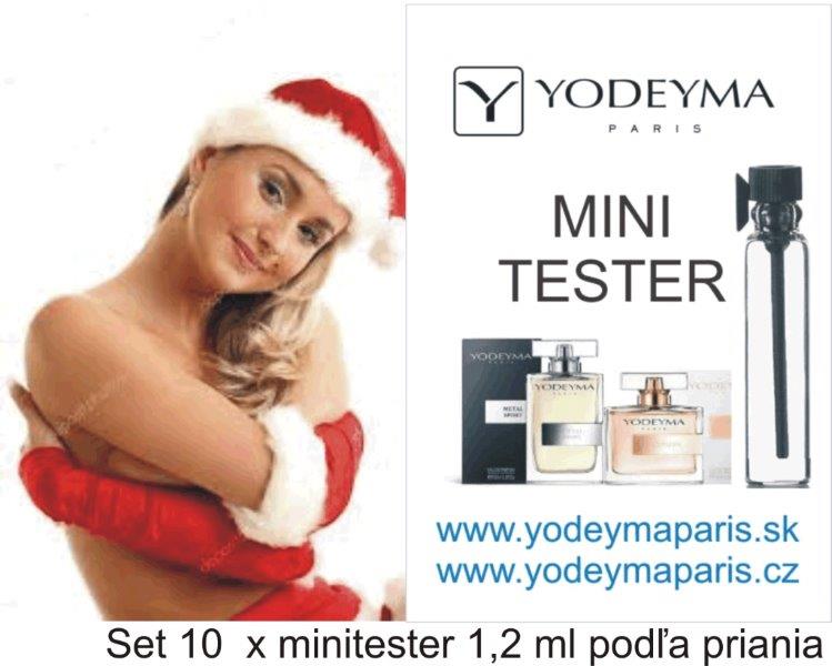 ..YODEYMA Paris SET 10 minitesterov podľa priania
