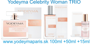 .YODEYMA Paris Celebrity Woman TRIO PACK